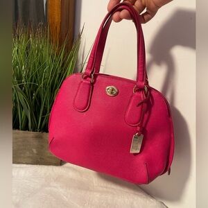 Coach Fuchsia Satchel Bag